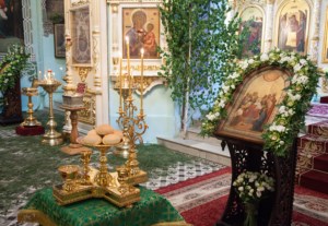 Всенощное бдение в храме Сошествия Святого Духа г. Саратова