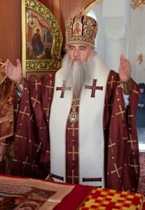 Божественная литургия на Архиерейском подворье – храме в честь иконы Божией Матери «Утоли моя печали» г.Саратова
