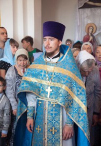 Божественная литургия в Свято-Успенском храме пос. Возрождение Хвалынского района