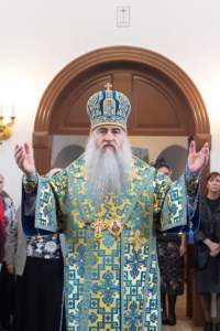 Божественная литургия в храме в честь иконы Божией Матери «Всех скорбящих Радость» г. Саратова