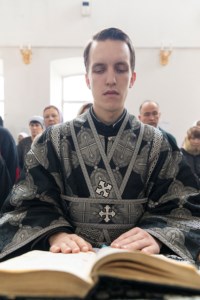 Литургия Преждеосвященных Даров в храме во имя святителя Митрофана Воронежского г. Саратова