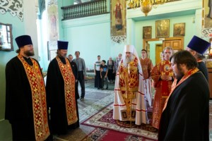 Всенощное бдение в храме Сошествия Святого Духа г. Саратова