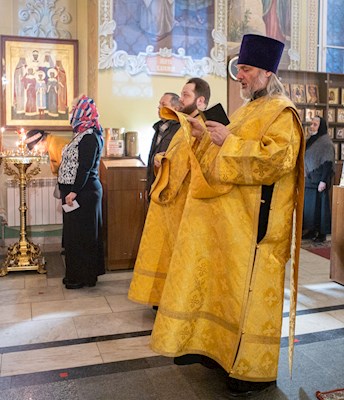 Митрополит Игнатий совершил всенощное бдение в храме Покрова Пресвятой Богородицы г. Саратова