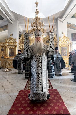 Литургия Преждеосвященных Даров в храме в честь Покрова Пресвятой Богородицы г. Покровска (Энгельса)