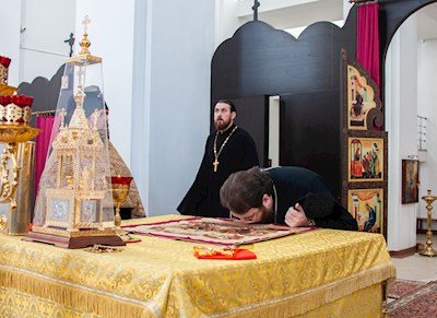 Митрополит Игнатий совершил поездку по храмам Петропавловского благочиния