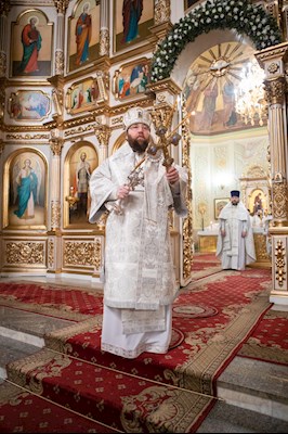 В праздник Крещения Господня митрополит Игнатий совершил Божественную литургию
