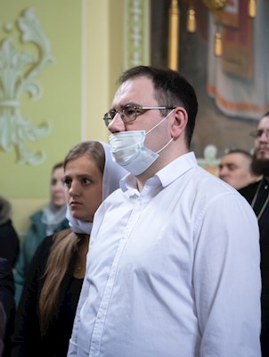 Митрополит Игнатий совершил вечернее богослужение с чином прощения в Покровском соборе г. Саратова