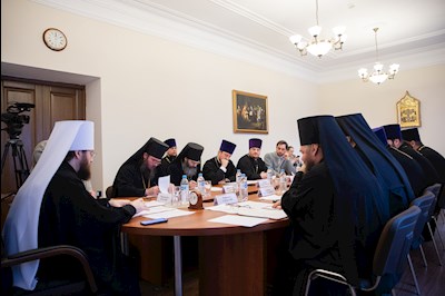 Состоялся Архиерейский совет Саратовской митрополии