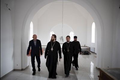 В поселке Лопуховка завершено возведение здания храма