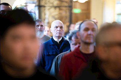 Митрополит Игнатий совершил Божественную литургию в Свято-Никольском мужском монастыре г. Саратова