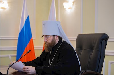 Митрополит Игнатий возглавил работу заседания Епархиального совета