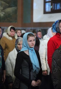 Всенощное бдение в Крестовоздвиженском храме г. Хвалынска