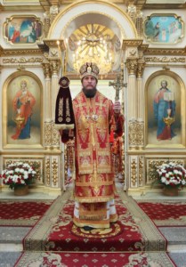 Божественная литургия в храме в честь Покрова Пресвятой Богородицы
