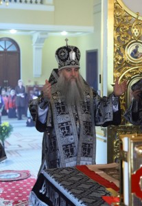 Литургия Преждеосвященных Даров на Архиерейском подворье — храме во имя святого апостола и евангелиста Иоанна Богослова при СПДС