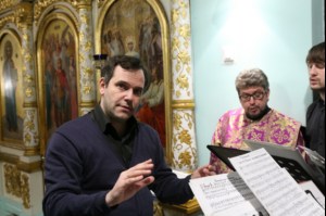 Всенощное бдение в храме в честь Сошествия Святого Духа г.Саратова