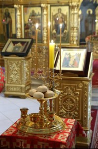Всенощное бдение в Свято-Троицком кафедральном соборе г.Саратова