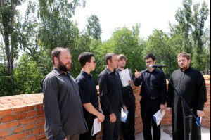 Чин основания храма во имя апостола и евангелиста Иоанна Богослова в Октябрьском районе города Саратова