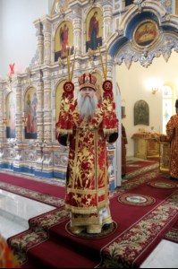 Божественная литургия в храме во имя святых первоверховных апостолов Петра и Павла г. Аткарска