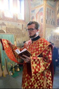 Божественная литургия в храме во имя святого благоверного великого князя Димитрия Донского села Столыпино Балтайского района
