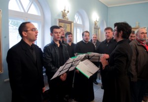 Божественная литургия в храме в честь Рождества Пресвятой Богородицы с. Ершовка (Муммовское) Аткарского района