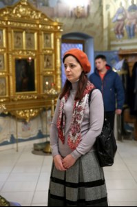 Крещальная литургия в Свято-Троицком кафедральном соборе г.Саратова