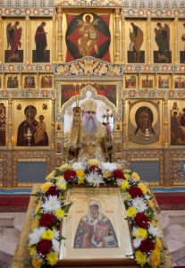 Божественная литургия в Свято-Алексиевском женском монастыре г. Саратова