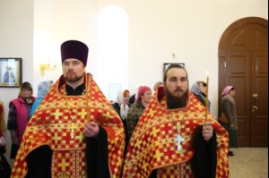 Всенощное бдение в храме во имя святого апостола и евангелиста Иоанна Богослова г.Саратова
