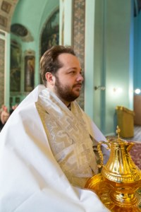 Божественная литургия в храме Сошествия Святого Духа г. Саратова