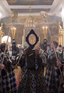 Литургия Преждеосвященных Даров в храме Покрова Пресвятой Богородицы г. Покровска (Энгельса)