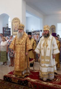 Божественная литургия в храме святых первоверховных апостолов Петра и Павла г. Красноармейска