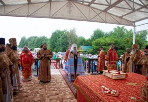Божественная литургия в Вавиловом Доле