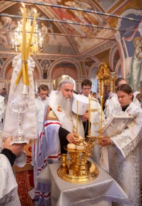 Всенощное бдение в Свято-Троицком кафедральном соборе г. Саратова