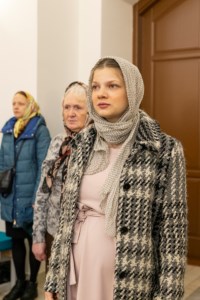 Божественная литургия в храме святителя Спиридона Тримифунтского г. Саратова