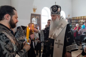 Пассия в храме в честь Успения Божией Матери г.Вольска