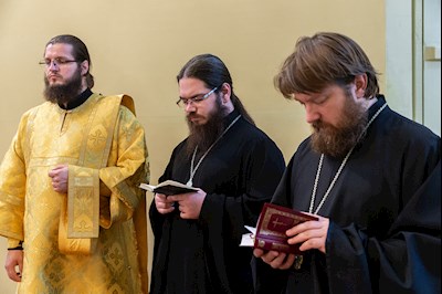 Всенощное бдение в храме Покрова Пресвятой Богородицы г. Саратова