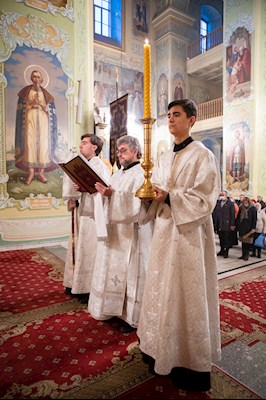 В праздник Крещения Господня митрополит Игнатий совершил Божественную литургию
