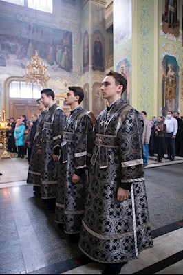 Митрополит Игнатий совершил вечернее богослужение с чином прощения в Покровском соборе г. Саратова
