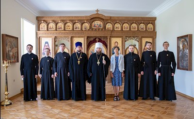 Митрополит Игнатий вручил награды сотрудникам Саратовского епархиального управления