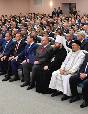 Митрополит Игнатий принял участие в церемонии вступления в должность губернатора Саратовской области