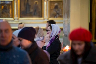 Митрополит Игнатий совершил всенощное бдение в Покровском соборе г. Саратова
