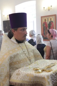 Божественная литургия в храме во имя равноапостольной Марии Магдалины города Саратова