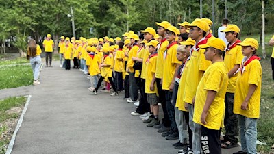 В детском лагере «Солнечный» завершилась третья смена