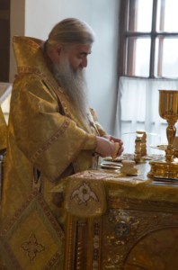 Божественная литургия в Свято-Никольском Черноостровском женском монастыре г. Малоярославца