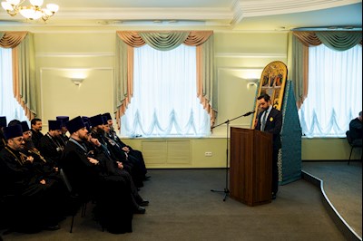Митрополит Игнатий возглавил ежегодное Епархиальное собрание духовенства Саратовской епархии