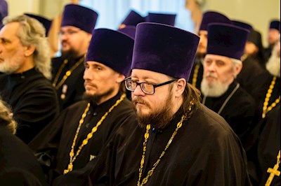 Митрополит Игнатий возглавил ежегодное Епархиальное собрание духовенства Саратовской епархии