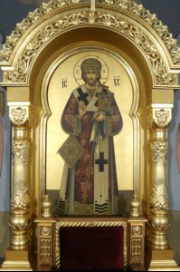 Божественная литургия в Свято-Троицком соборе Саратова
