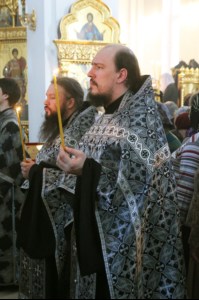 Пассия в храме во имя святого великомученика Георгия Победоносца г.Саратова