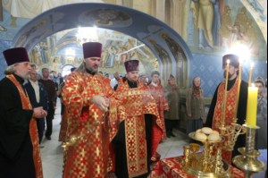 Всенощное бдение в Свято-Троицком кафедральном соборе г.Саратова