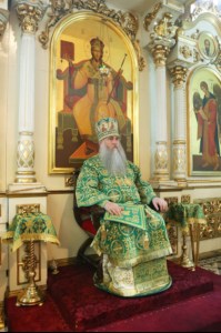 Божественная литургия в храме Сошествия Святого Духа г. Саратова
