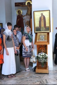 Божественная литургия в Свято-Алексиевском женском монастыре г. Саратова